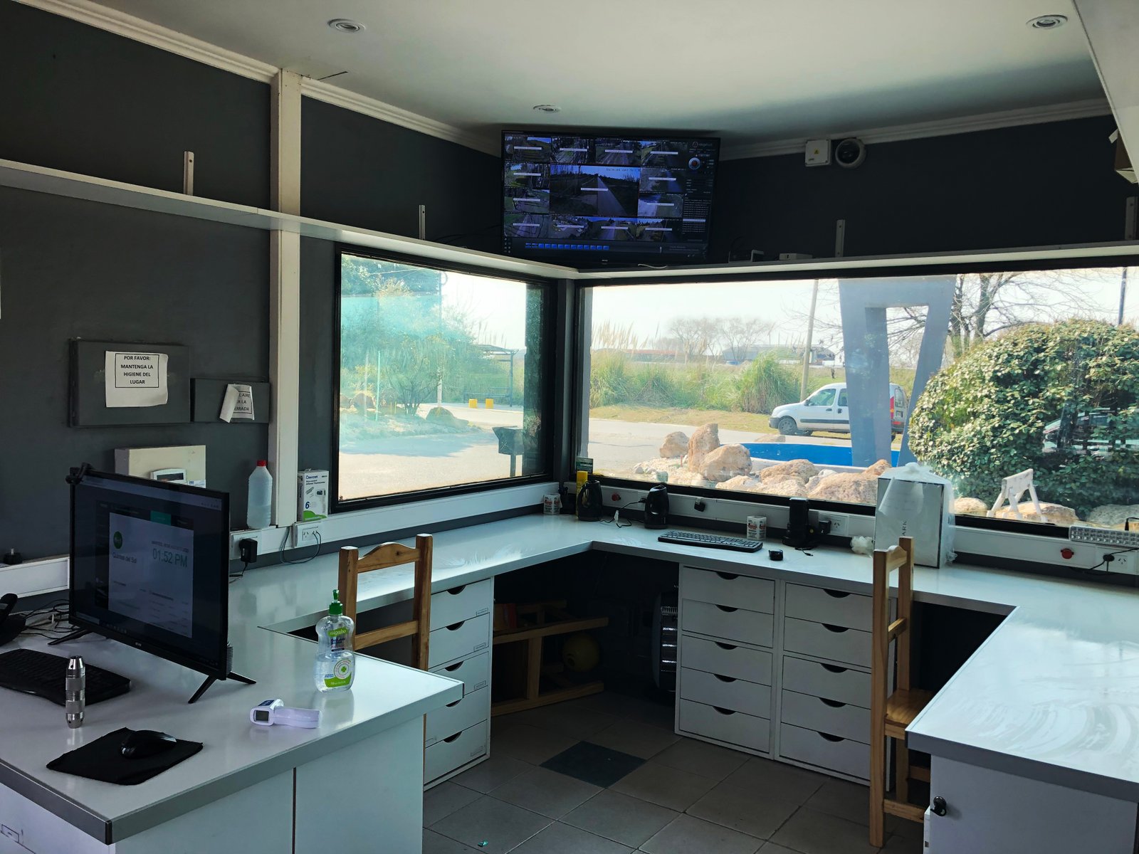 Puesto de seguridad y monitoreo